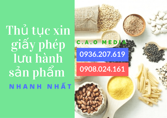 Thủ tục xin giấy phép lưu hành sản phẩm nhanh nhất trong tphcm (Ảnh C.A.O)