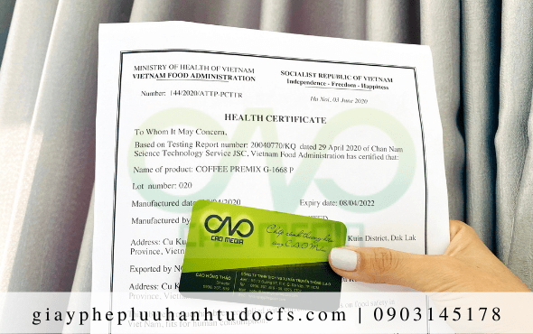 Dịch vụ xin giấy chứng nhận Health Certificate cá mòi đóng hộp cho doanh nghiệp xuất khẩu