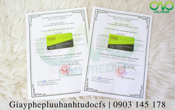 Dịch vụ xin giấy phép ATTP cho cửa hàng tiện lợi ở Đồng Nai