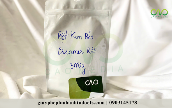 Công bố bột kem béo creamer R35