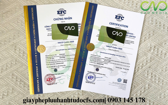 Điều kiện xin Giấy chứng nhận HACCP cho cơ sở làm bánh kem