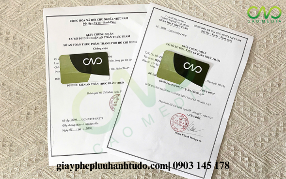 Hướng dẫn xin Giấy chứng nhận an toàn thực quán bún chả Hà Nội